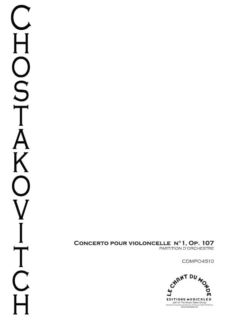 Concerto No. 1 - Op. 107